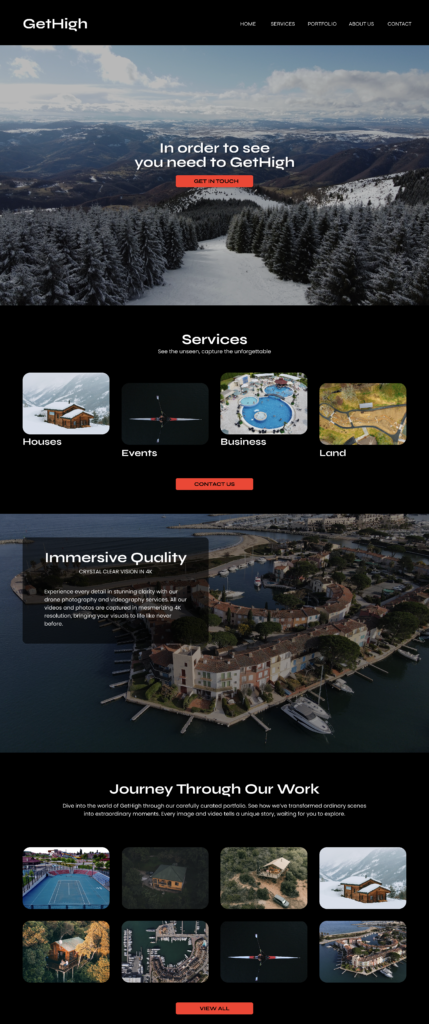 GetHigh Website