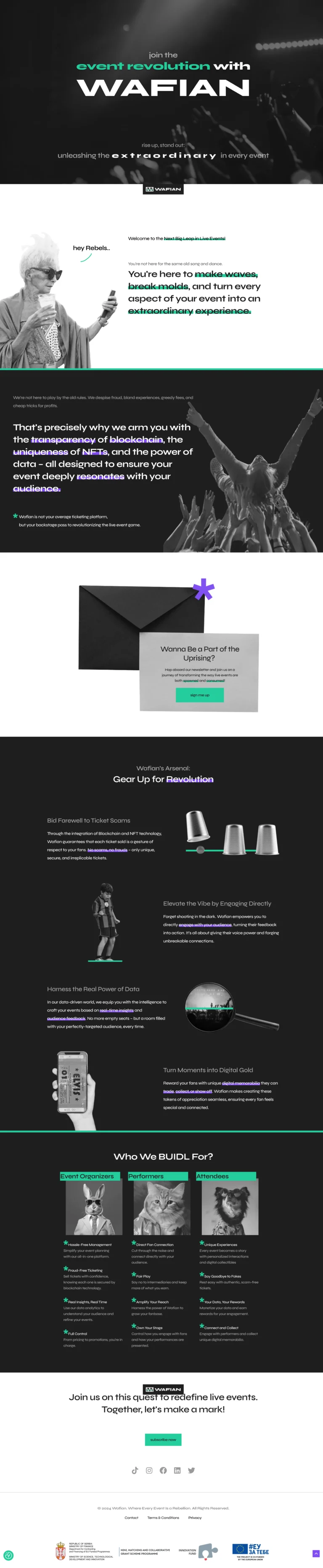 Wafian website